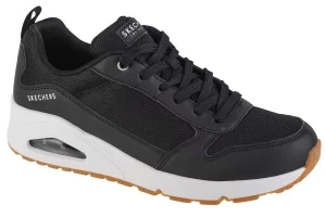 Skechers Uno - Inside Matters 155005-BKW, Damskie, Czarne, buty sneakers, syntetyk, rozmiar: 36