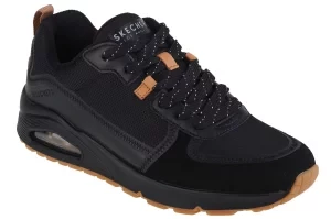 Skechers Uno-Layover 183010-BBK, Męskie, Czarne, buty sneakers, tkanina, rozmiar: 44