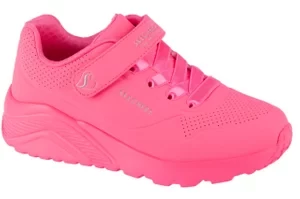 Skechers Uno Lite 310451L-NPNK, Dla dziewczynki, Różowe, buty sneakers, skóra syntetyczna, rozmiar: 29