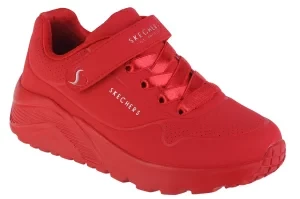 Skechers Uno Lite 310451L-RED, Dla dziewczynki, Czerwone, buty sneakers, skóra syntetyczna, rozmiar: 31