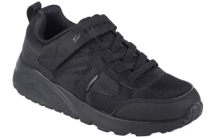 Skechers Uno Lite - Braxter 403666L-BBK, Dla chłopca, Czarne, buty sneakers, syntetyk, rozmiar: 31