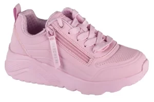 Skechers Uno Lite - Easy Zip 310387L-LTPK, Dla dziewczynki, Różowe, buty sneakers, skóra syntetyczna, rozmiar: 27