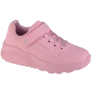 Skechers Uno Lite-Frosty Vibe 310459L-LTPK, Dla dziewczynki, Różowe, buty sneakers, skóra syntetyczna, rozmiar: 29