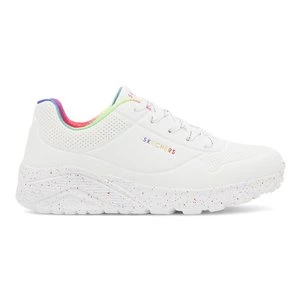 Skechers UNO LITE - RAINBOW SPECKLE UNO LITE - RAINBOW SPECKLE 310456L WMLT Biały