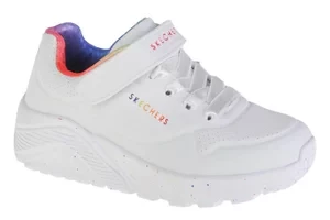 Skechers Uno Lite Rainbow Specks 310457L-WMLT, Dla dziewczynki, Białe, buty sneakers, skóra syntetyczna, rozmiar: 28