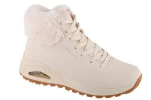 Skechers Uno Rugged - Fall Air 167274-NAT, Damskie, Beżowe, buty zimowe, skóra syntetyczna, rozmiar: 36