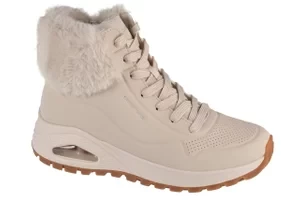 Skechers Uno Rugged - Fall Air 167274-OFWT, Damskie, Beżowe, buty zimowe, skóra syntetyczna, rozmiar: 36