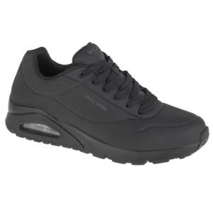 Skechers Uno-Stand On Air 52458-BBK, Męskie, Czarne, buty sneakers, syntetyk, rozmiar: 41