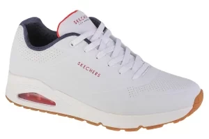 Skechers Uno-Stand On Air 52458-WNVR, Męskie, Białe, buty sneakers, syntetyk, rozmiar: 41