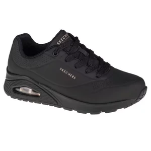 Skechers Uno-Stand on Air 73690-BBK, Damskie, Czarne, buty sneakers, skóra syntetyczna, rozmiar: 35,5