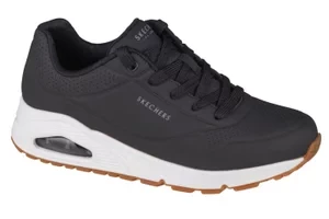 Skechers Uno-Stand on Air 73690-BLK, Damskie, Czarne, buty sneakers, skóra syntetyczna, rozmiar: 36