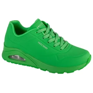Zdjęcie produktu Skechers Uno-Stand on Air 73690-GRN, Damskie, Zielone, buty sneakers, skóra syntetyczna, rozmiar: 37
