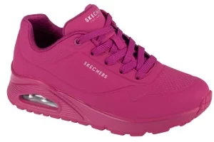 Skechers Uno-Stand on Air 73690-MAG, Damskie, Fioletowe, buty sneakers, skóra syntetyczna, rozmiar: 35,5