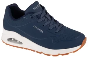 Skechers Uno-Stand on Air 73690-NVY, Damskie, Granatowe, buty sneakers, skóra syntetyczna, rozmiar: 35,5