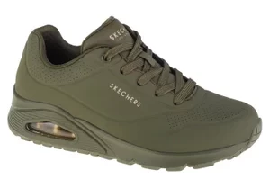 Skechers Uno-Stand on Air 73690-OLV, Damskie, Zielone, buty sneakers, skóra syntetyczna, rozmiar: 35,5