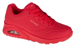 Skechers Uno-Stand on Air 73690-RED, Damskie, Czerwone, buty sneakers, syntetyk, rozmiar: 35,5