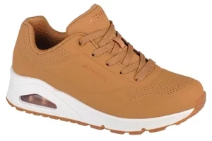 Skechers Uno-Stand on Air 73690-TAN, Damskie, Brązowe, buty sneakers, skóra syntetyczna, rozmiar: 35,5