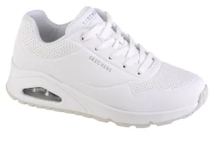 Skechers Uno-Stand on Air 73690-W, Damskie, Białe, buty sneakers, skóra syntetyczna, rozmiar: 36