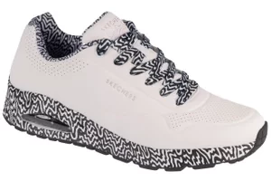 Skechers Uno - Stark Mini Drip 183518-WBK, Męskie, Białe, buty sneakers, skóra syntetyczna, rozmiar: 41