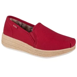 Skechers Urban - Highlites 114070-RED, Damskie, Czerwone, buty sneakers, tkanina, rozmiar: 35,5