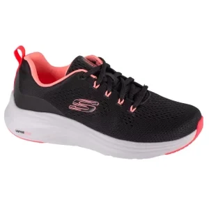 Skechers Vapor Foam - Fresh Trend 150024-BKPK, Damskie, Czarne, buty sneakers, przewiewna siateczka, rozmiar: 36