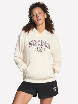 Skechers Varsity bluza z kapturem - Pebble/Szary