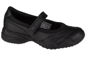 Skechers Velocity-Pouty 81264L-BLK, Dla dziewczynki, Czarne, buty sneakers, skóra syntetyczna, rozmiar: 27