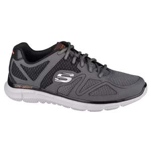 Skechers Verse - Flash Point 58350-CCOR, Męskie, Szare, buty sneakers, syntetyk, rozmiar: 40