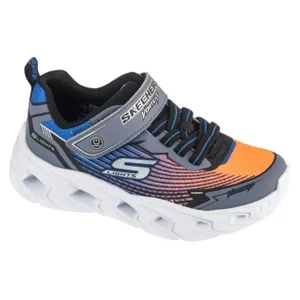 Skechers Vortex 3.0 400590L-BBOR, Dla chłopca, Szare, buty sneakers, syntetyk, rozmiar: 27