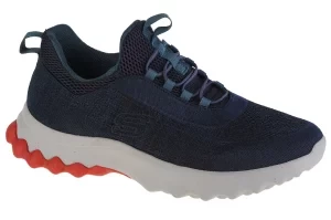 Skechers Voston - Reever 210435-DKNV, Męskie, Granatowe, buty sneakers, tkanina, rozmiar: 41