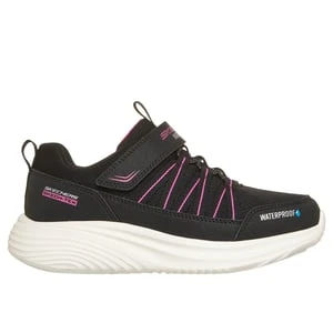 Skechers Waterproof: Bounder Pro - Aqua Step - Czarny / Jaskrawy Rozowy niebieski