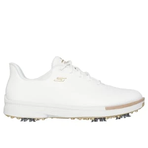Skechers Waterproof: GO GOLF Jasmine 2 - Bialy/Zloty