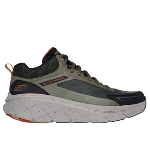 Skechers Waterproof Relaxed Fit: D'Lux Walker 2.0 - Grailo - Oliwkowy/Pomaranczowy