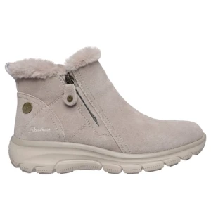 Skechers Waterproof Relaxed Fit: Easy Going - High Zip 2 - Szarobrazowy