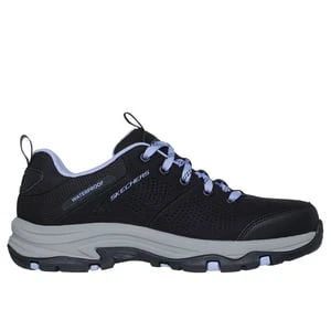 Skechers Waterproof Relaxed Fit: Trego -Trail Destiny - Czarny/Fioletowy
