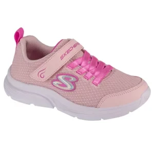 Skechers Wavy-Lites - Blissfully Free 303522L-LTPK, Dla dziewczynki, Różowe, buty sneakers, syntetyk, rozmiar: 30