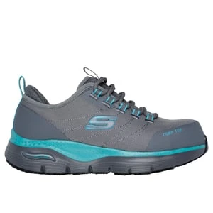 Skechers Work Slip-Resistant: Arch Fit - Ebinal - Szary/Blekitny