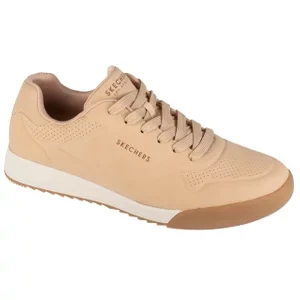 Skechers Zinger 2.0 - The Arwen 183283-NAT, Męskie, Beżowe, buty sneakers, skóra zamszowa, rozmiar: 42