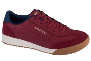 Skechers Zinger 2.0 - Ultimate Classic 183284-BURG, Męskie, Bordowe, buty sneakers, skóra zamszowa, rozmiar: 41