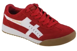 Skechers Zinger-Manchego 237351-RED, Męskie, Czerwone, buty sneakers, skóra zamszowa, rozmiar: 41