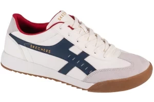 Skechers Zinger - Manzanilla Totale 183280-WNVR, Męskie, Białe, buty sneakers, skóra syntetyczna, rozmiar: 41