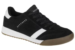 Skechers Zinger Ventich 52328-BLK, Męskie, Czarne, buty sneakers, skóra zamszowa, rozmiar: 40