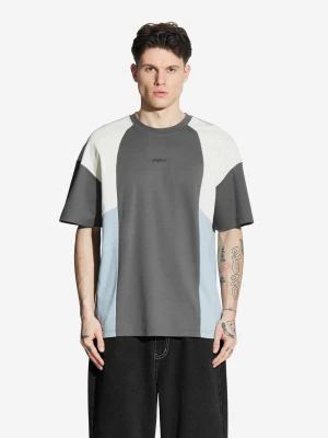 Skid t-shirt męski grafitowy Prosto