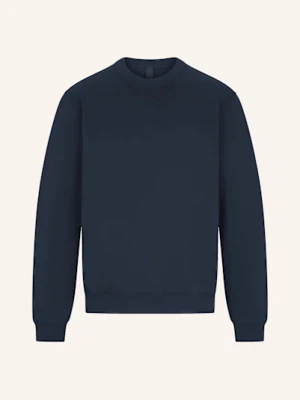 Skims Bluza Nierozpinana Rekreacyjna Fleece-Lounge blau