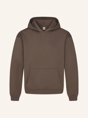 Skims Bluza Z Kapturem Fleece Lounge grau