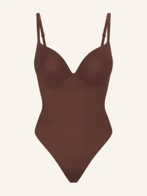 Skims Body Z Fiszbinami Skims Ultimate Body Z Efektem Modelującym Sylwetkę braun