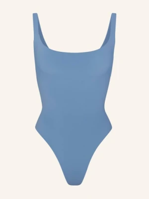 Skims Body Ze Stringami Fits Everybody blau