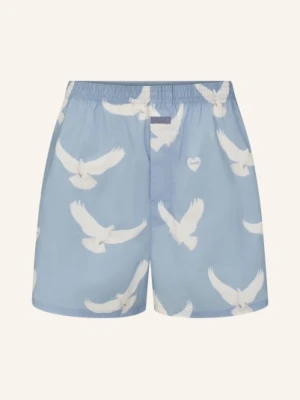 Skims Bokserki Cotton Poplin gruen