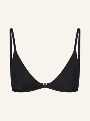 Skims Górka Bikini Typu Triangel Iconic Swim schwarz OBD OBSIDIAN