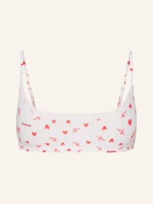 Skims Gorset Lightweight Cotton weiss